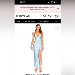x REVOLVE Jake Gown in Baby Blue
Michael Costello